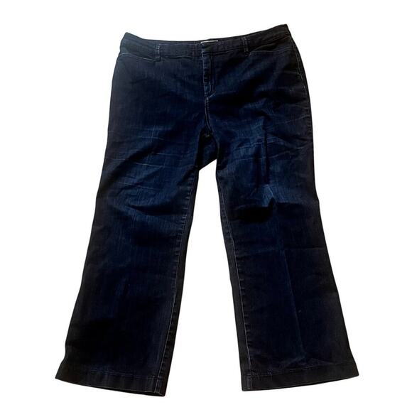 Chicos Jeans Sz 3 Womens‎ Blue Pants Ladies Fabulously Slimming stretch Jeans - Picture 1 of 8